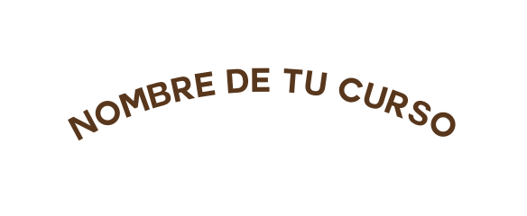 nombre de tu curso