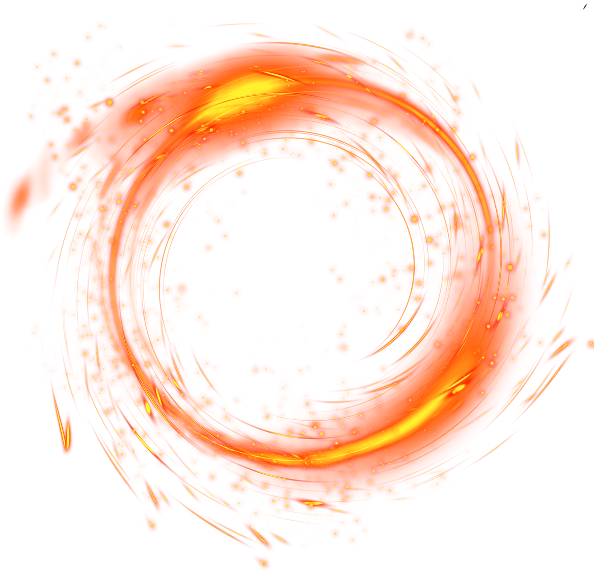 Glowing Fire Circle